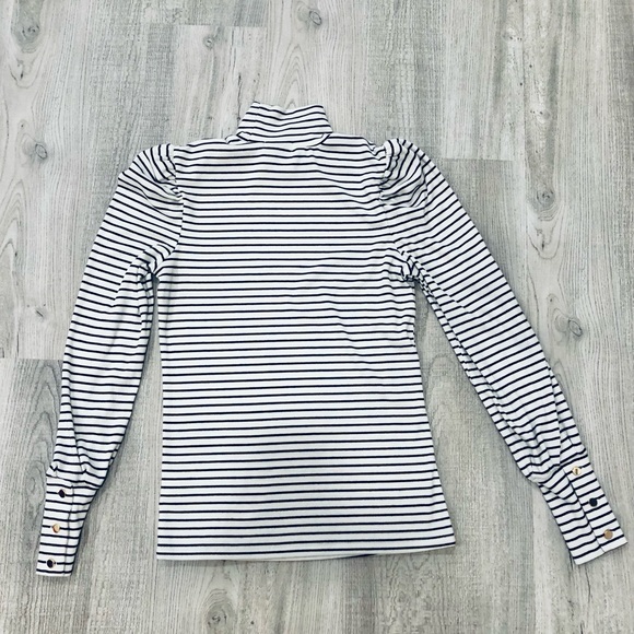 Draper James Striped Long Sleeve Top XS - Picture 8 of 9